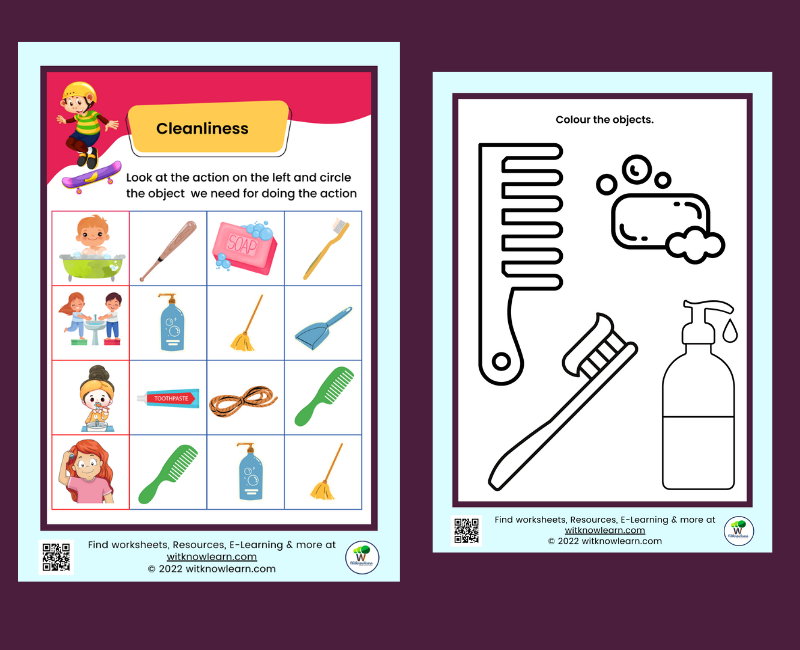 Keeping My Body Clean Booklet Personal Hygiene Activities 