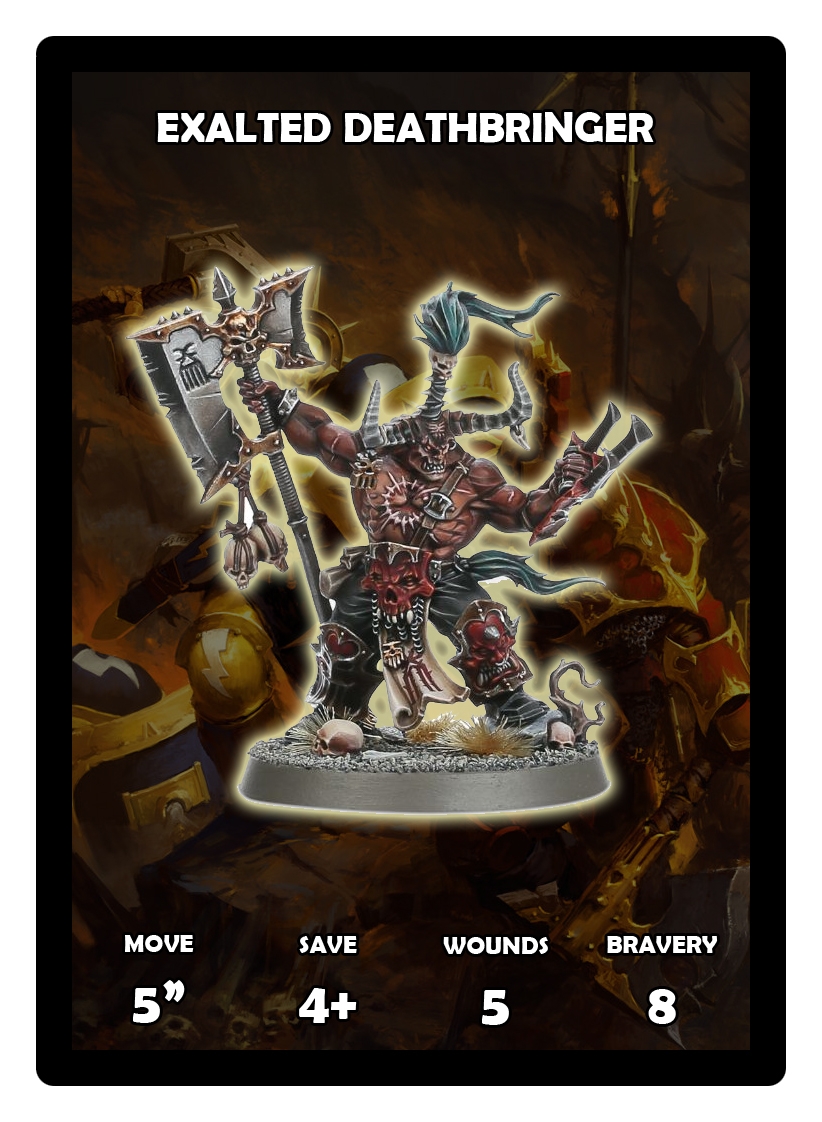Kris Wall Minis Warhammer Age Of Sigmar Unit Cards