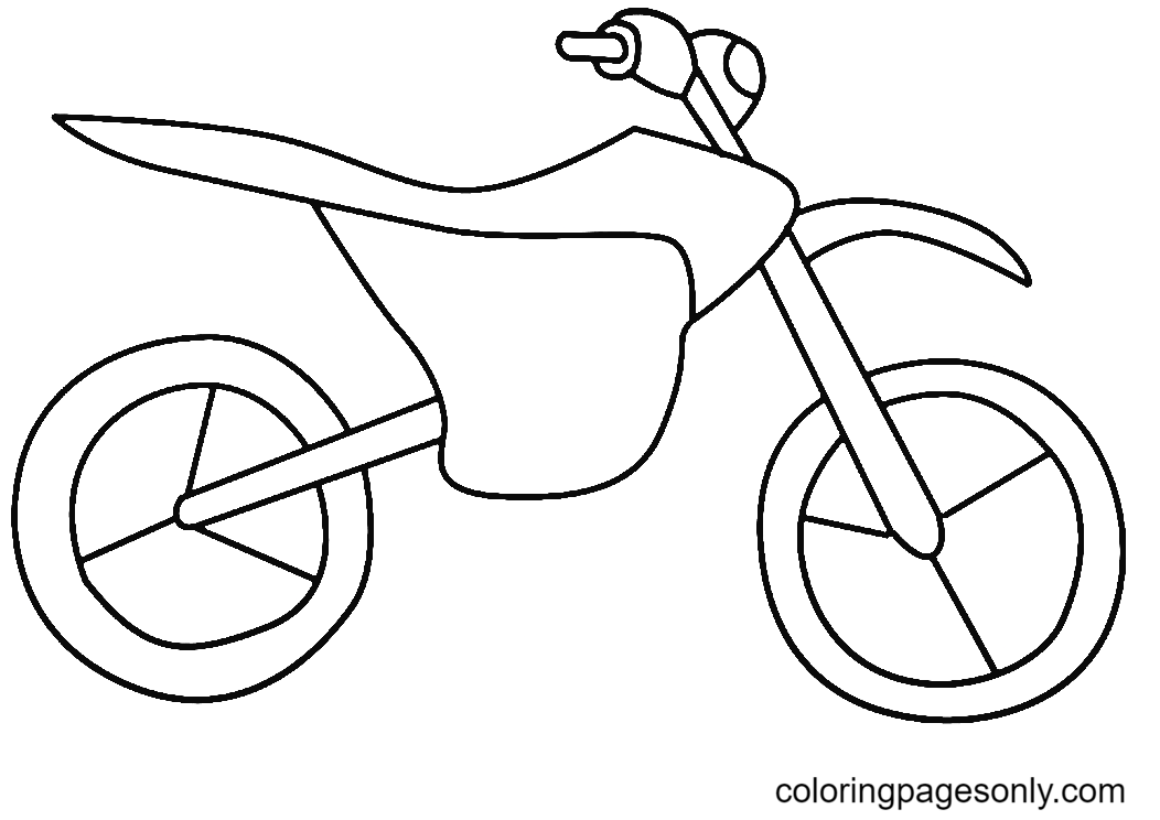 KTM Dirt Bike Coloring Pages Dirt Bike Coloring Pages Coloring 