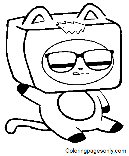 LankyBox Foxy Coloring Pages Free Printable Coloring Pages