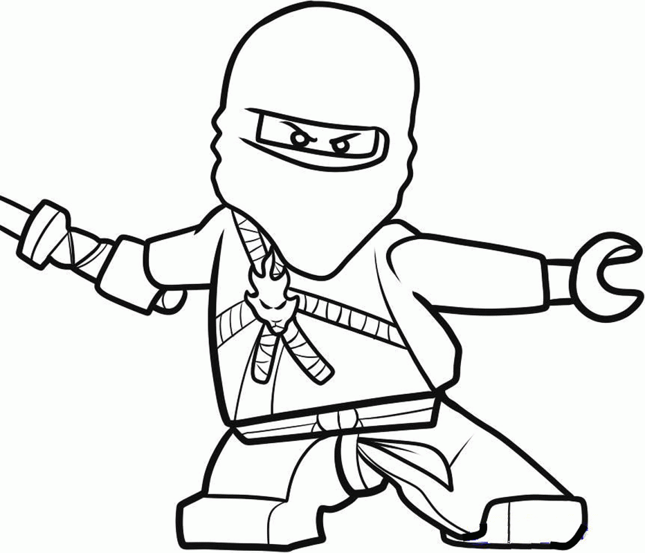 Lego Ninja Coloring Page Free Printable Coloring Pages For Kids