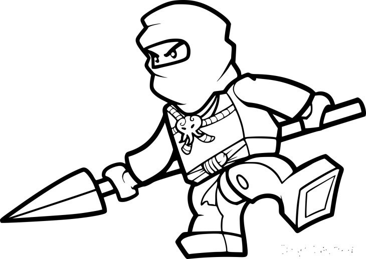 Lego Ninja Coloring Page Free Printable Coloring Pages On Coloori