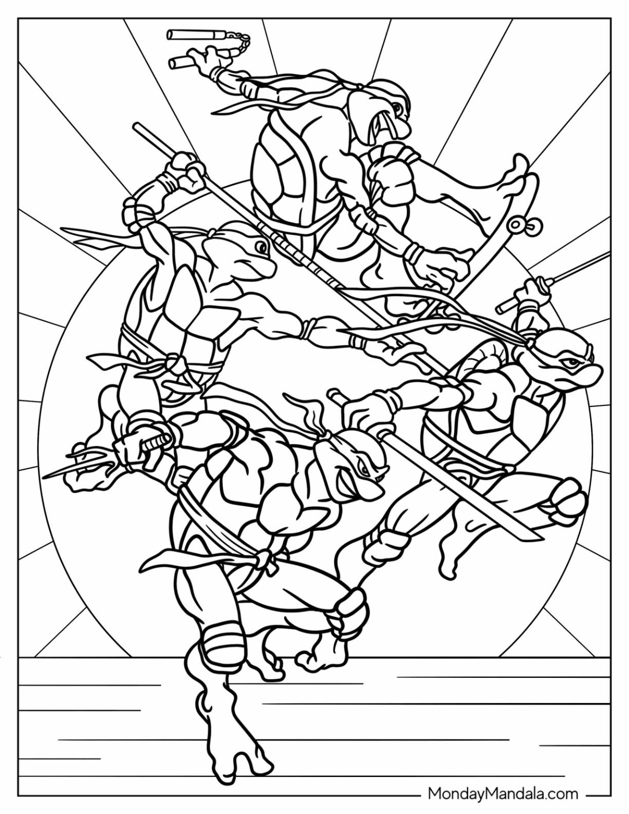 Leonardo Ninja Turtle Coloring Pages Ninjago Coloring Vrogue co