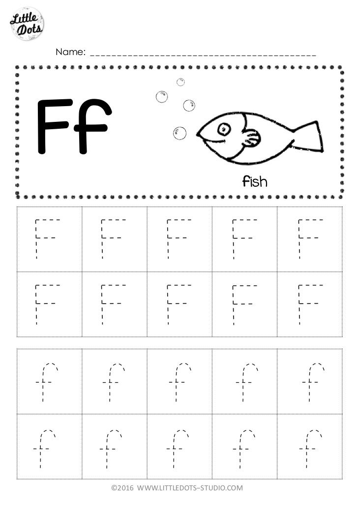 Letter F Sound Worksheets Tree Valley Academy Worksheets Library
