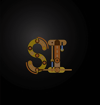 Letter Line Ee Alphabet Letter Card Design Vector Letter Card Design 