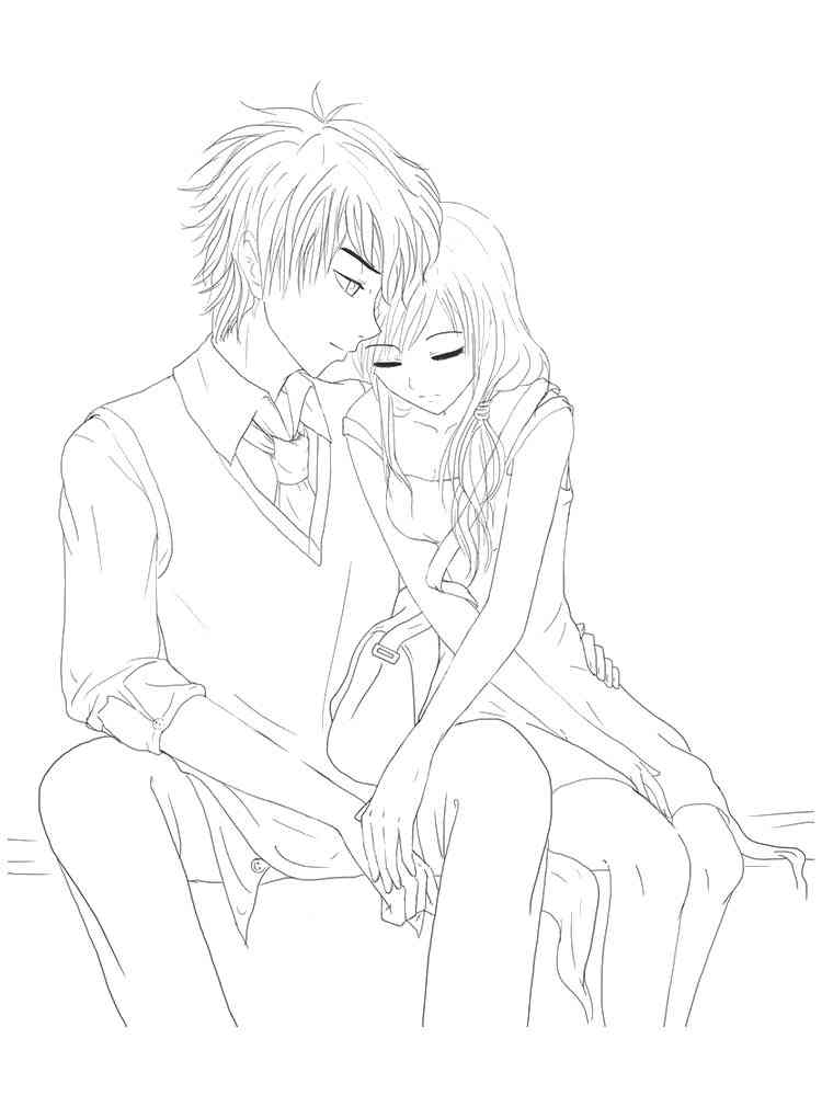 Lovers Coloring Pages