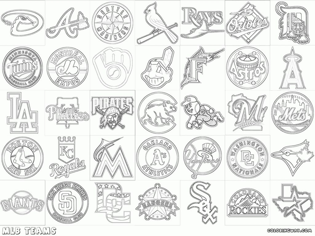 Major League Baseball Coloring Pages Coloring Pages 19584 Hot Sex Picture