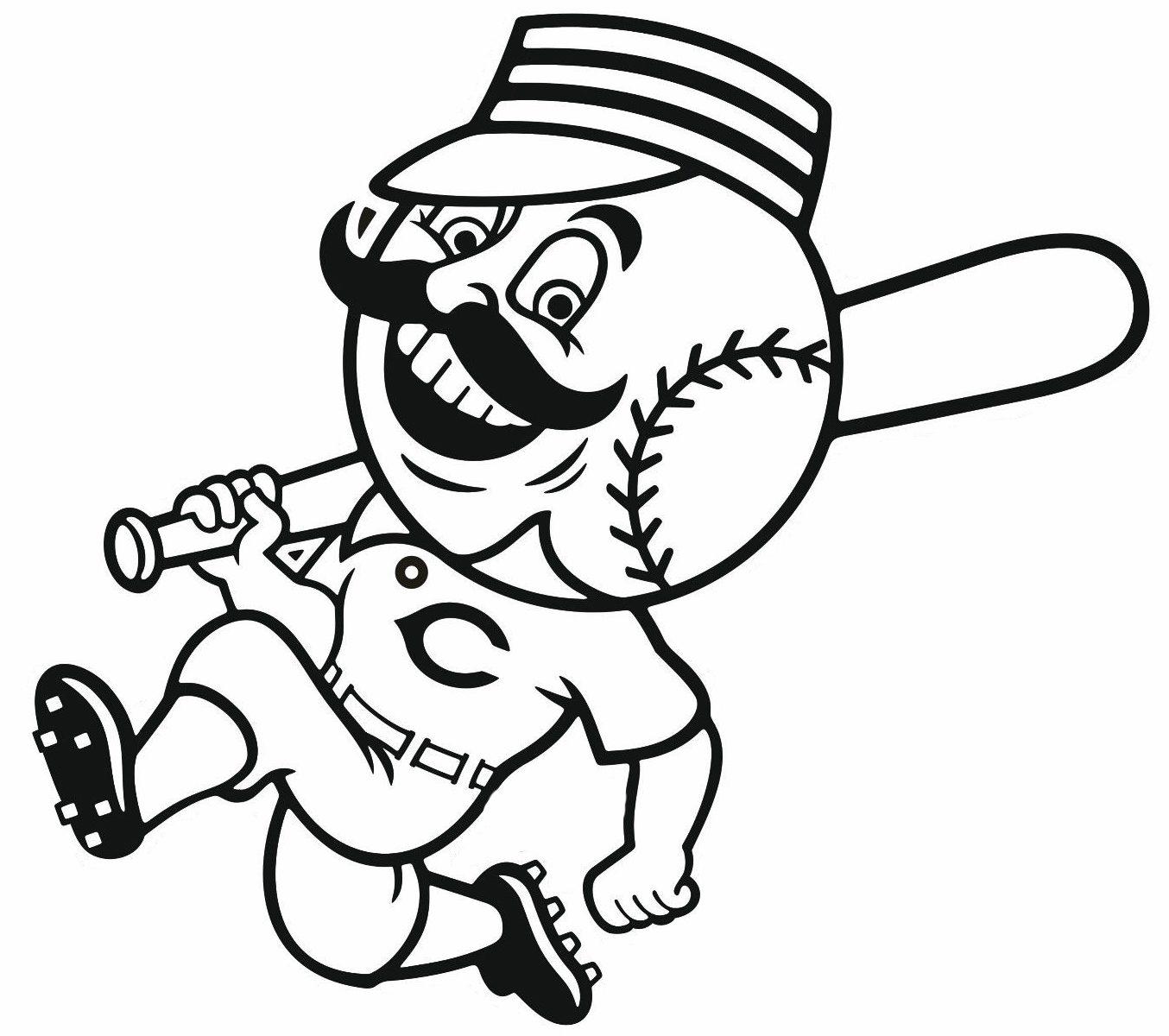 Major League Baseball Coloring Pages