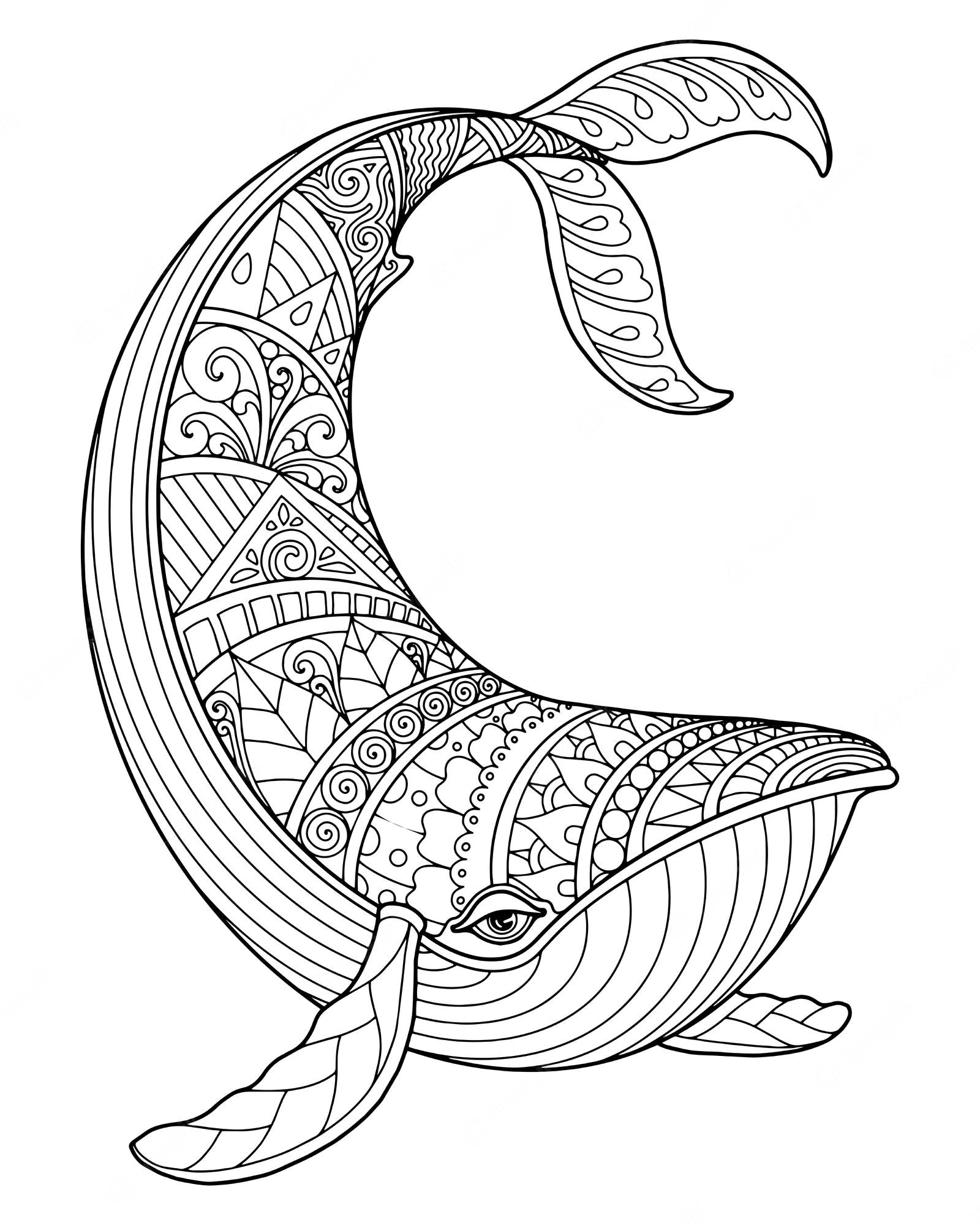 Mandala Animal Coloring Pages Coloring Home
