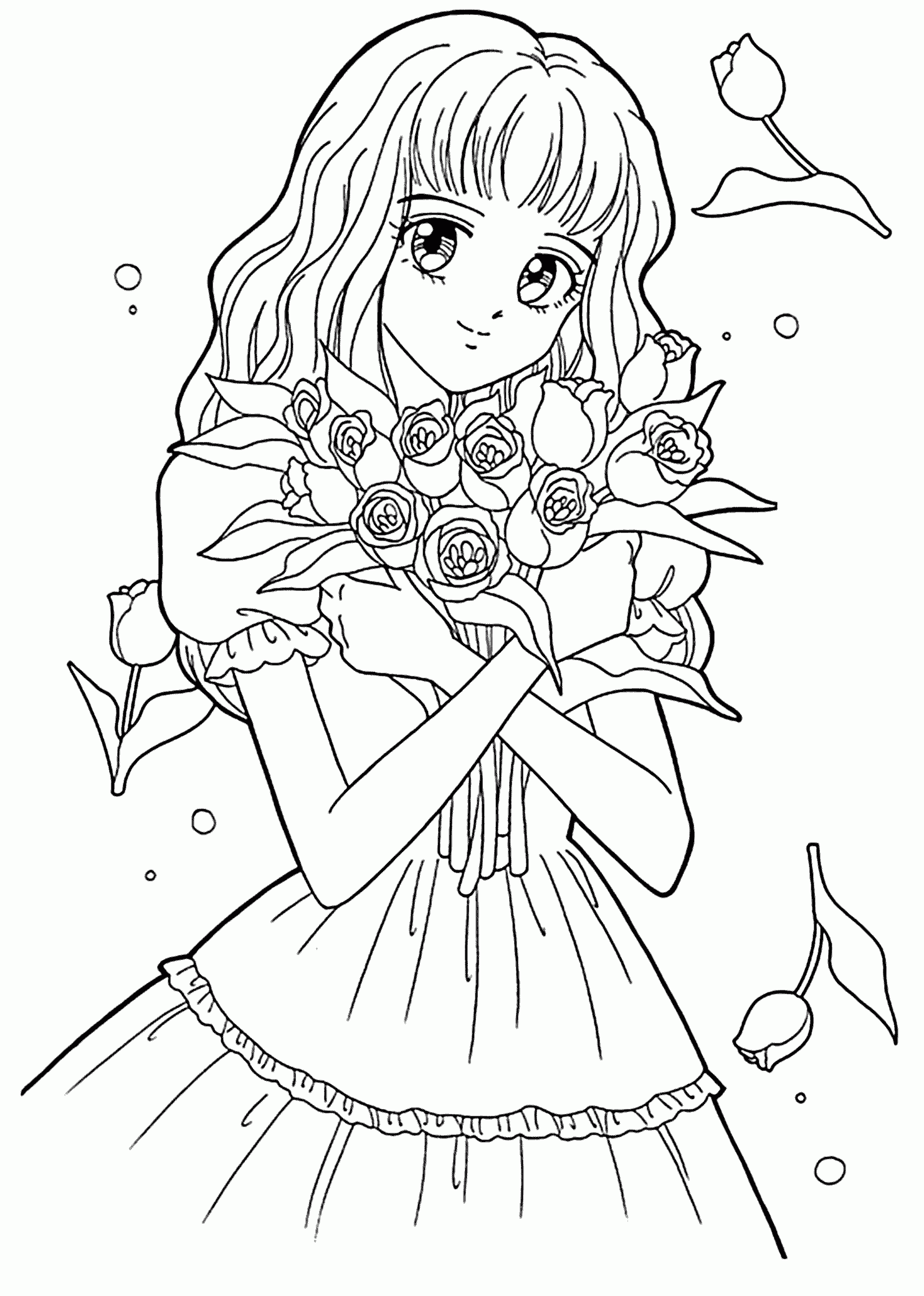 Manga Coloring Pages