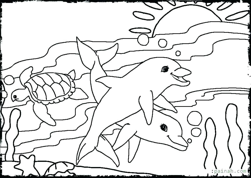 Marine Life Coloring Pages