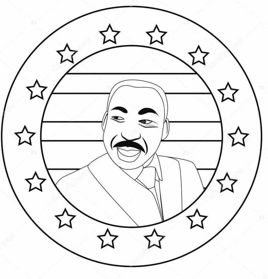 Martin Luther King Jr 14 Coloring Page Free Printable Coloring Pages 