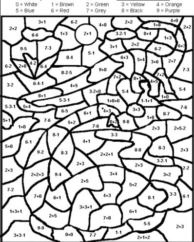 Math Coloring Page Coloring Book 6000 Coloring Pages
