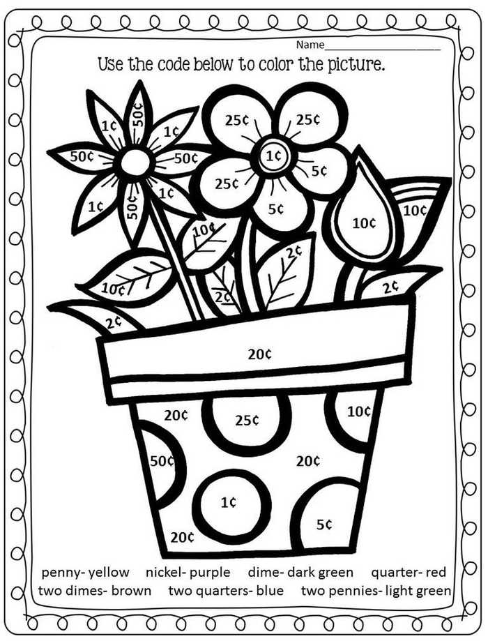 Math Coloring Pages PDF For Kids Coloringfolder