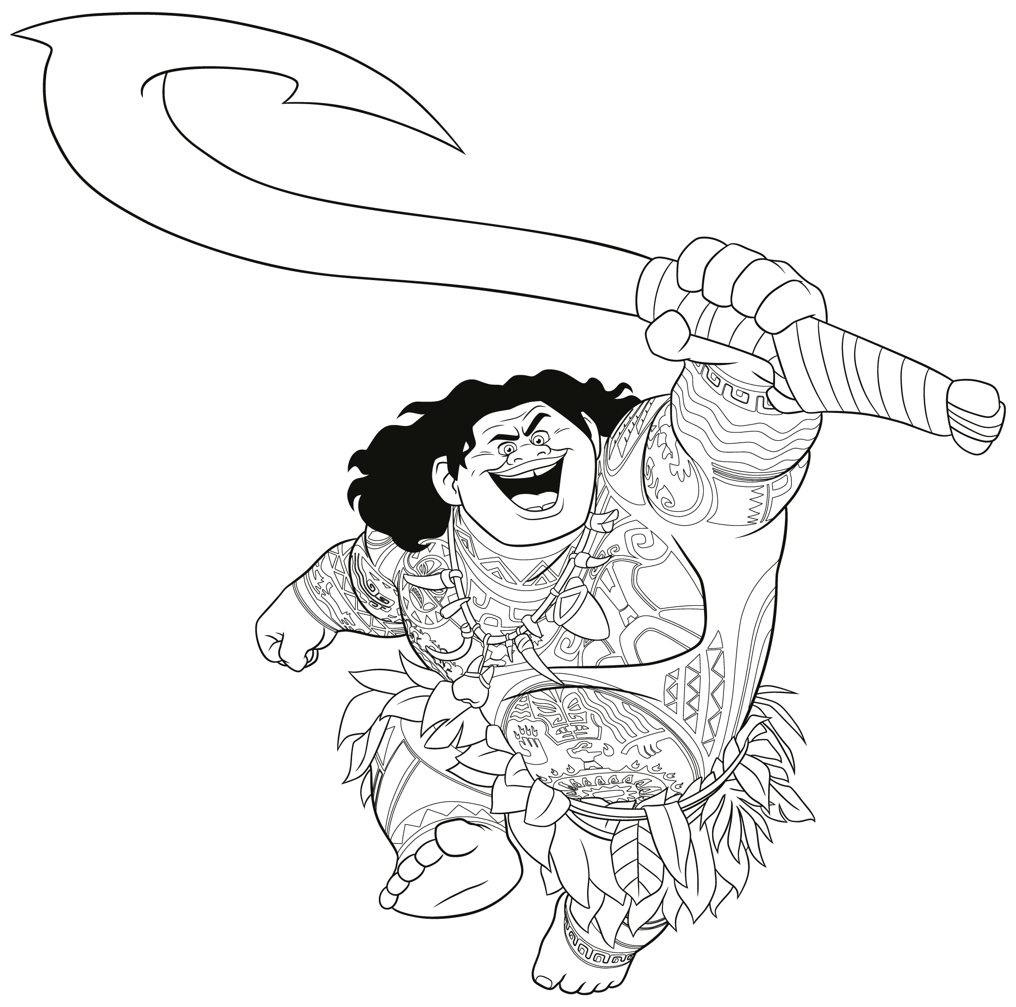 Maui Coloring Pages