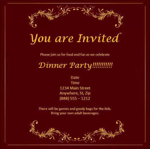 Meeting Invite Template Professional Business Template