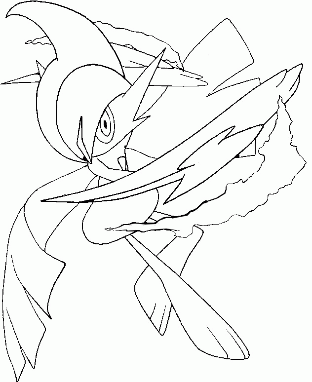 Mega Pokemon Coloring Pages