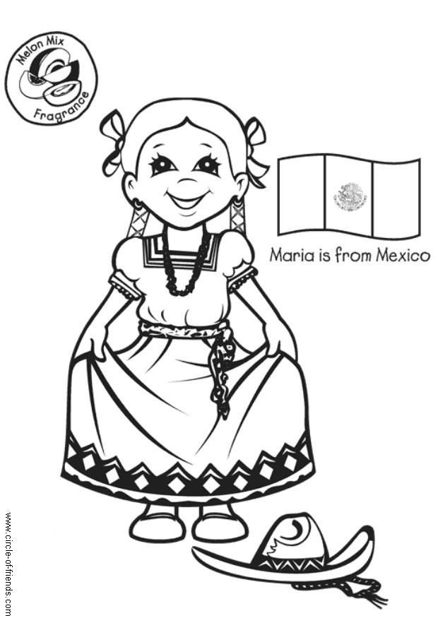 Mexico Color Pages