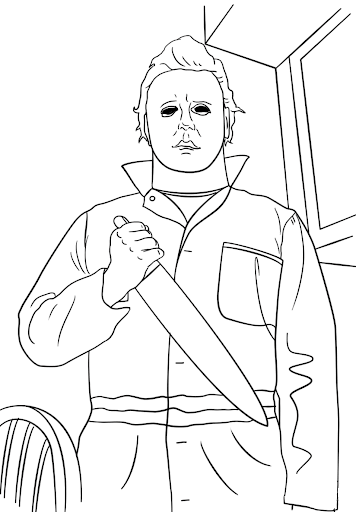 Michael Myers Color Pages