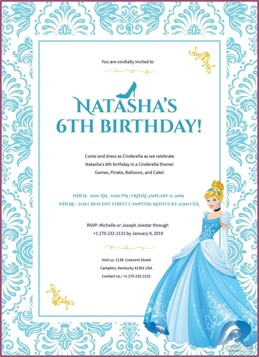 publisher birthday invitation templates