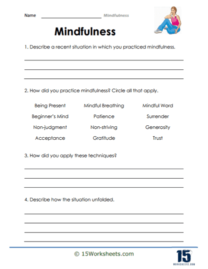 300 mindfulness worksheets pdf