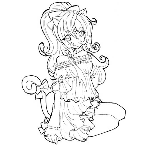 Minecraft Aphmau Coloring Pages Printable XColorings