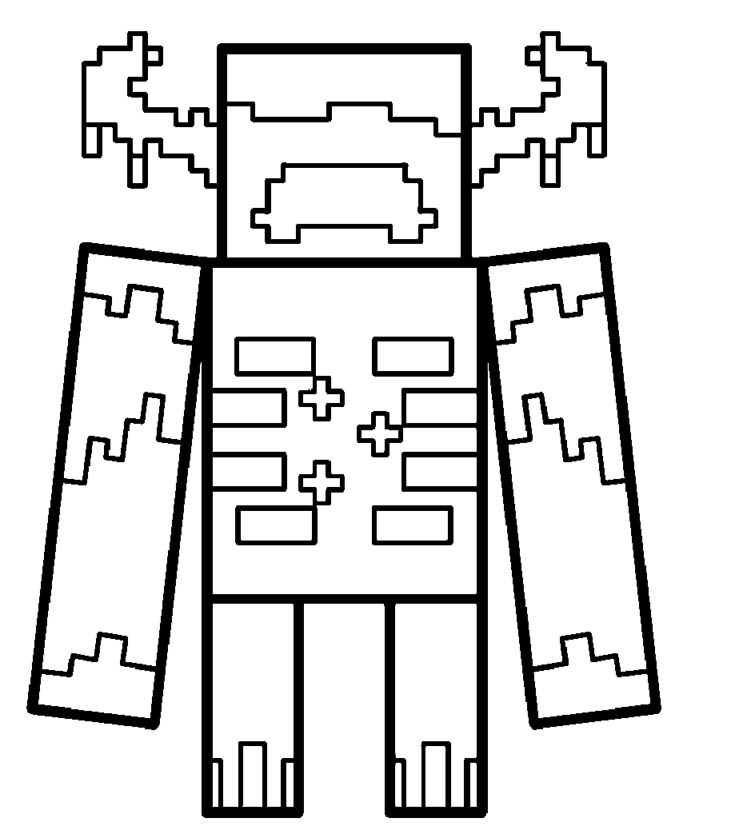 coloring minecraft printables