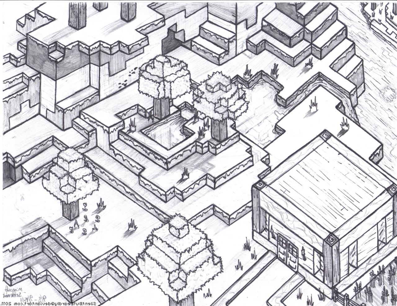 coloring minecraft