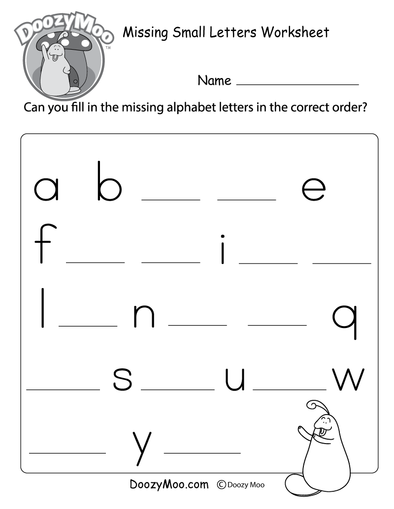 capital letters worksheet