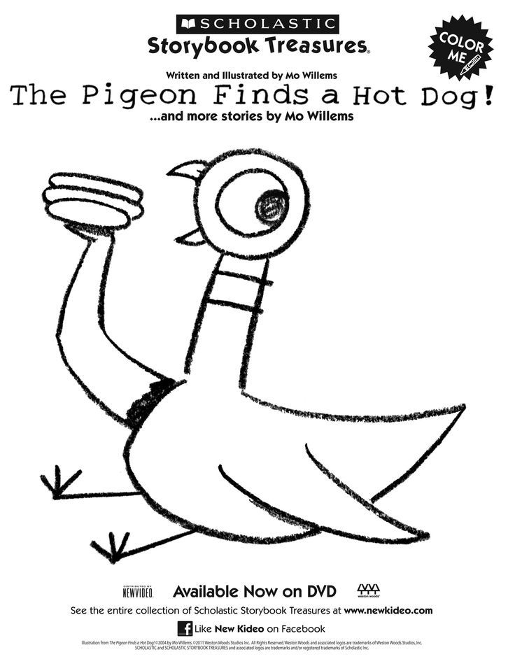 Mo Willems Coloring Pages Free Coloring Home