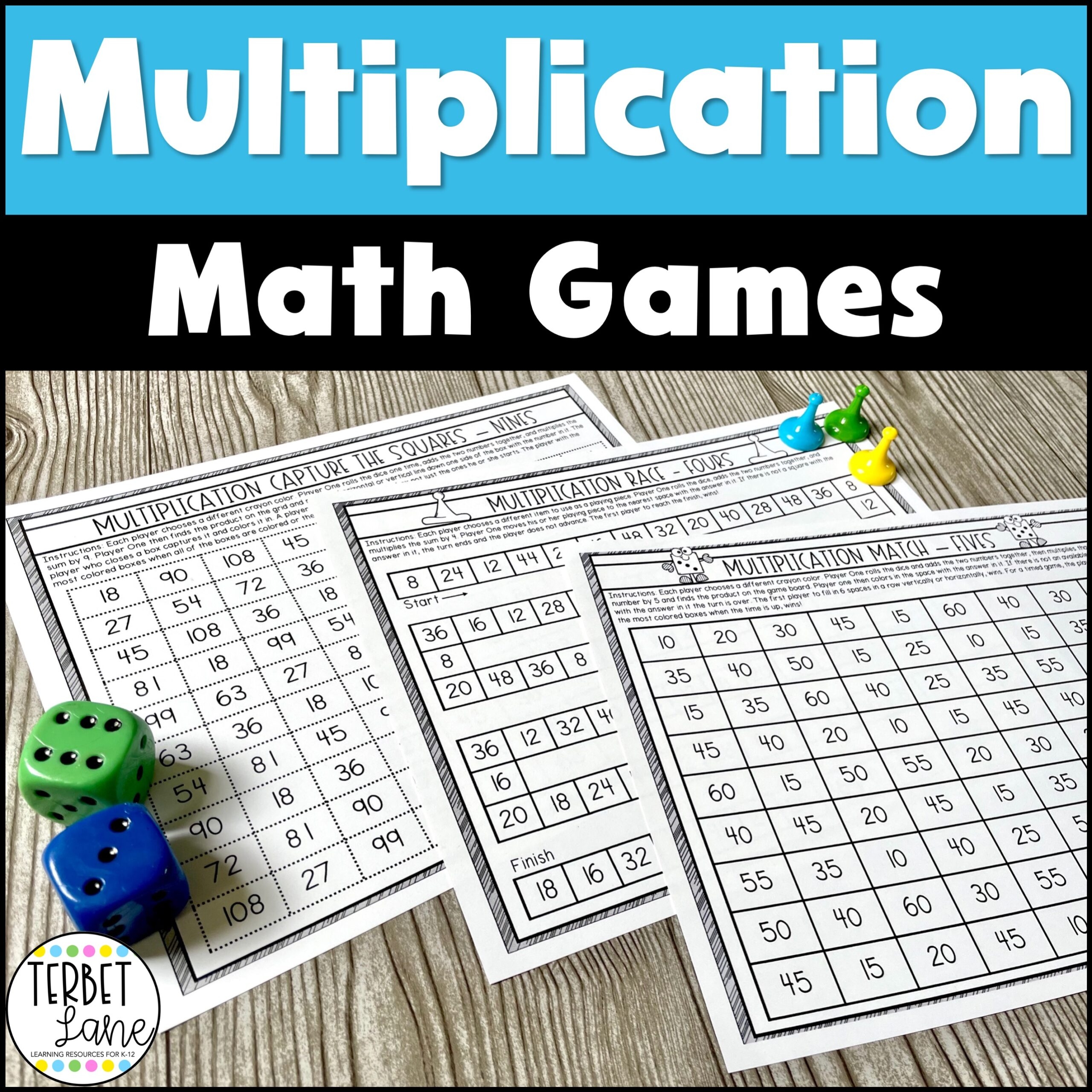 Multiplication Games Printable Made By Teachers