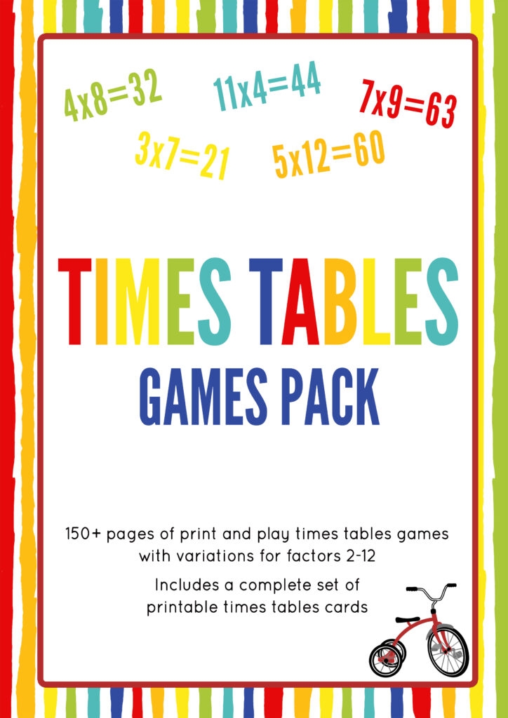 Multiplication Games Printable Pdf Free