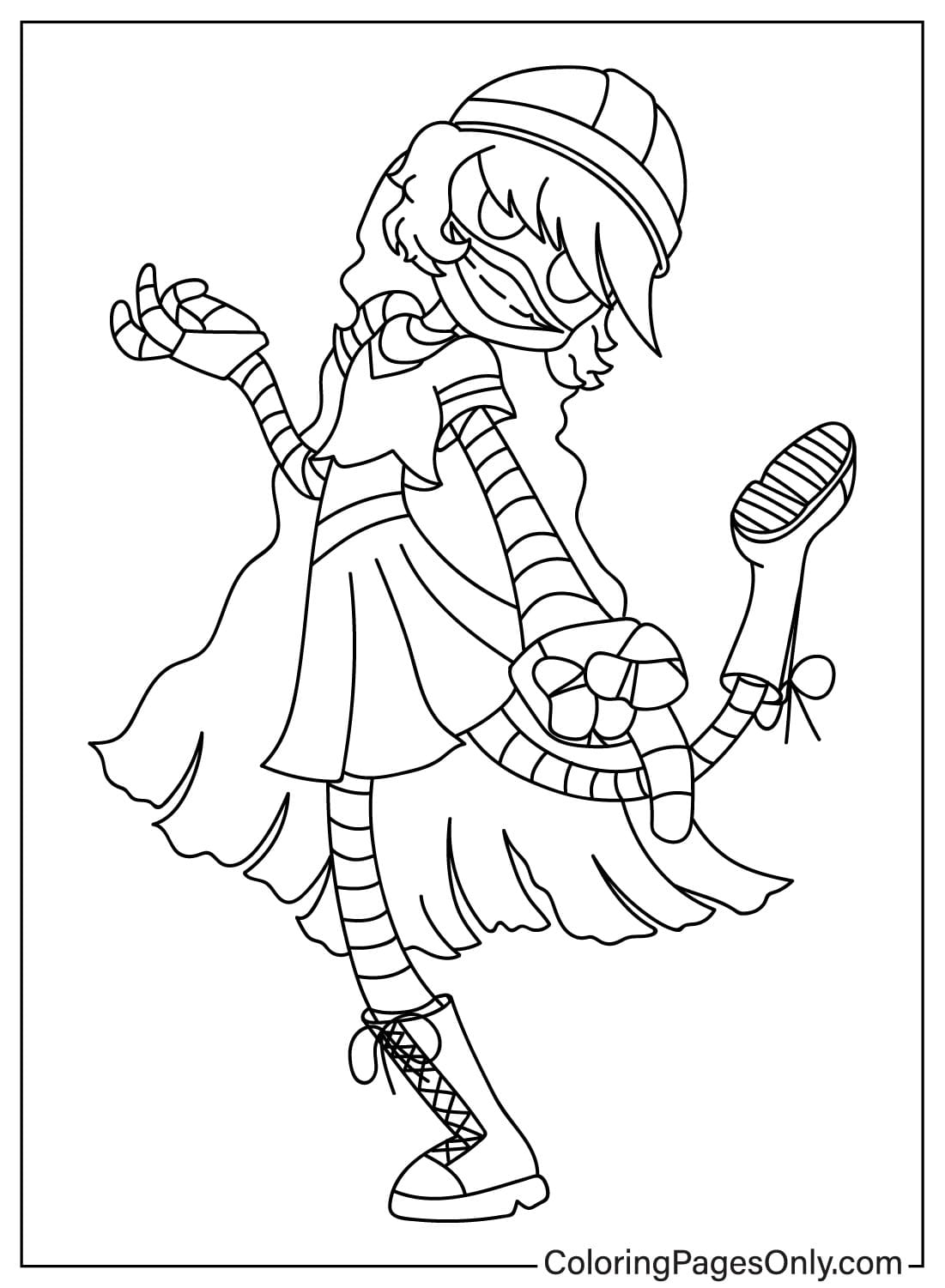 Murder Drones Free Printable Coloring Pages