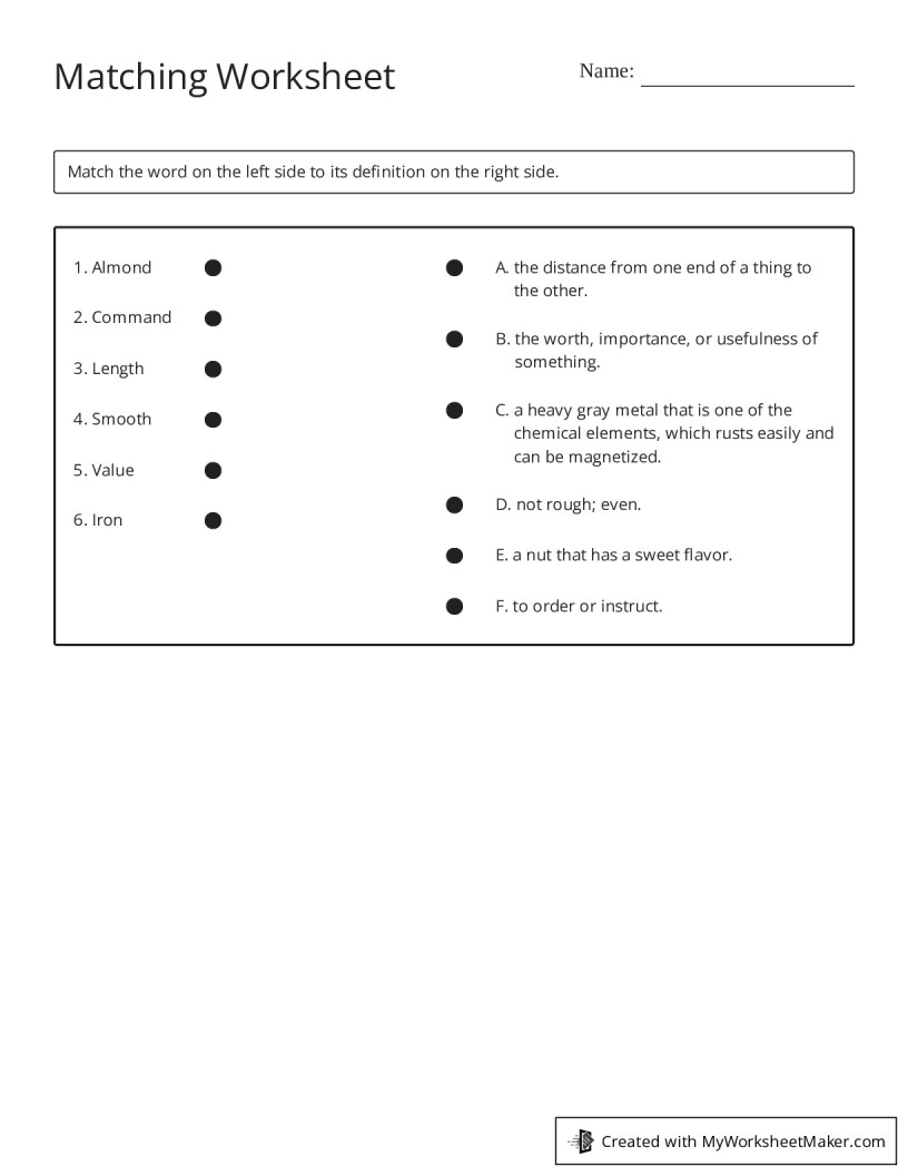 My Worksheet Maker The Best Worksheet Maker