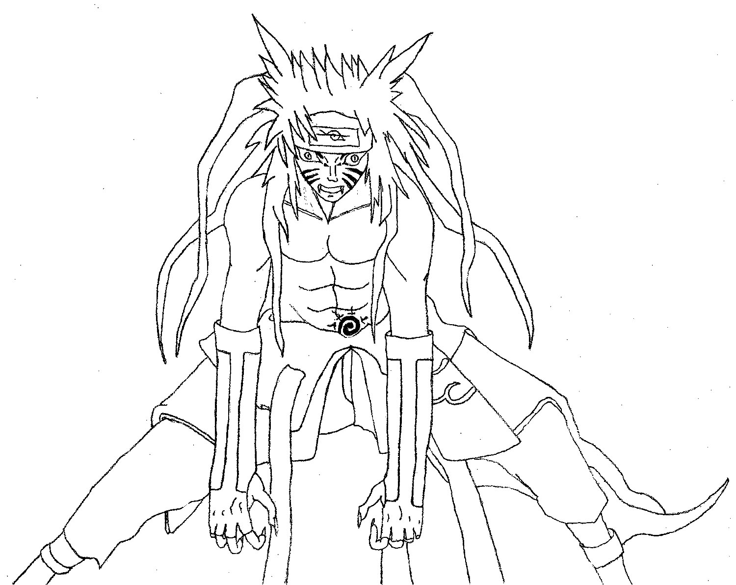 Naruto Manga Coloring Pages