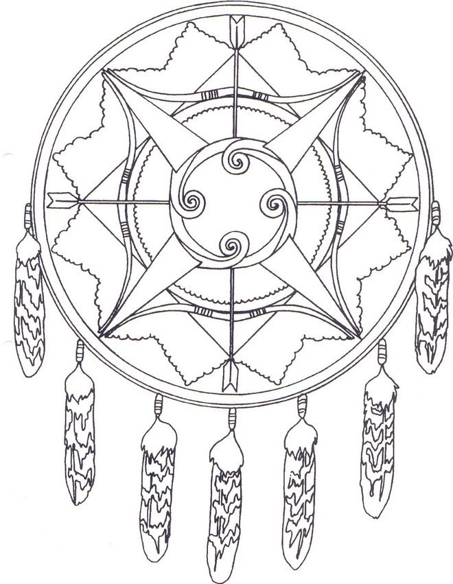 Native American Coloring Book Pages