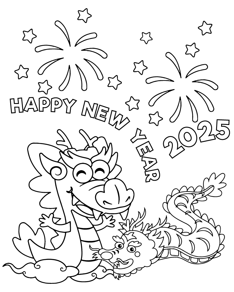 New Years 2025 Coloring Pages For Adults Linda S Vanvalkenburg