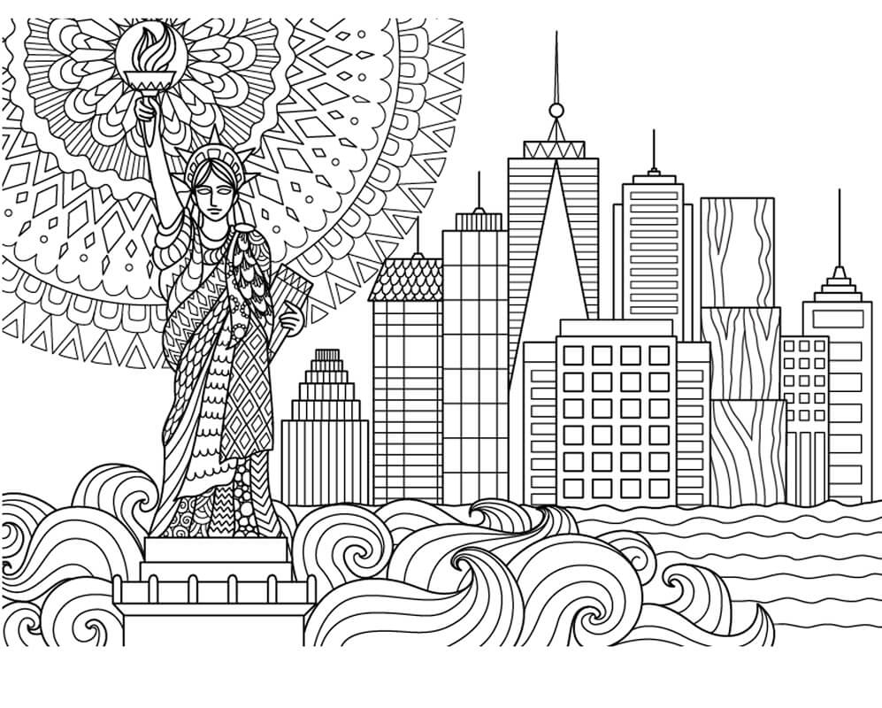 New York Coloring Pages