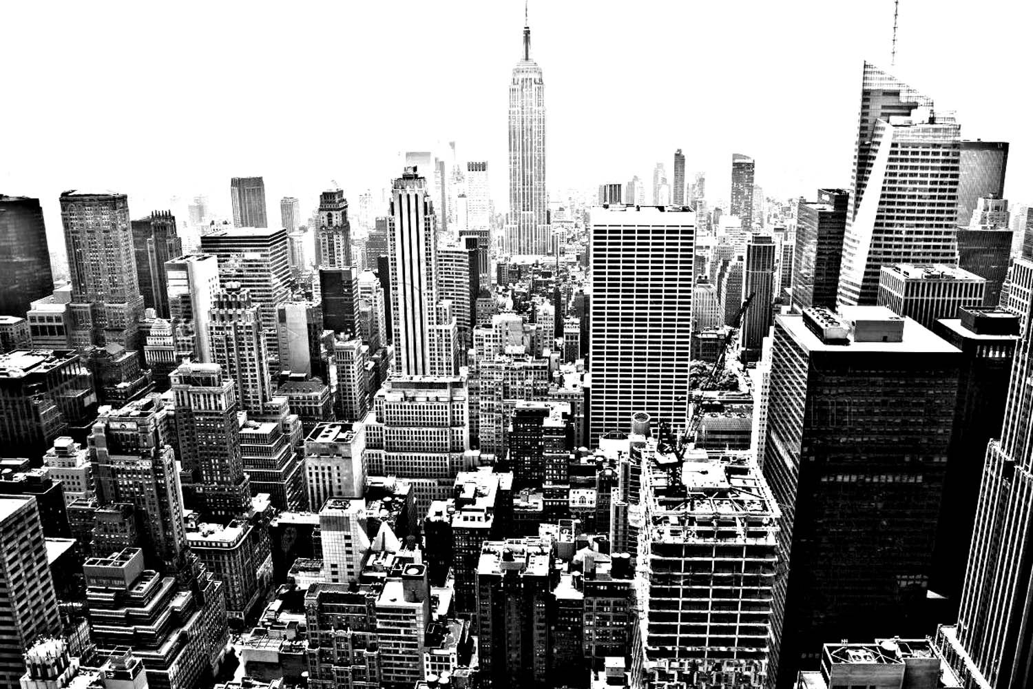 New York Gratte Cliel New York Adult Coloring Pages