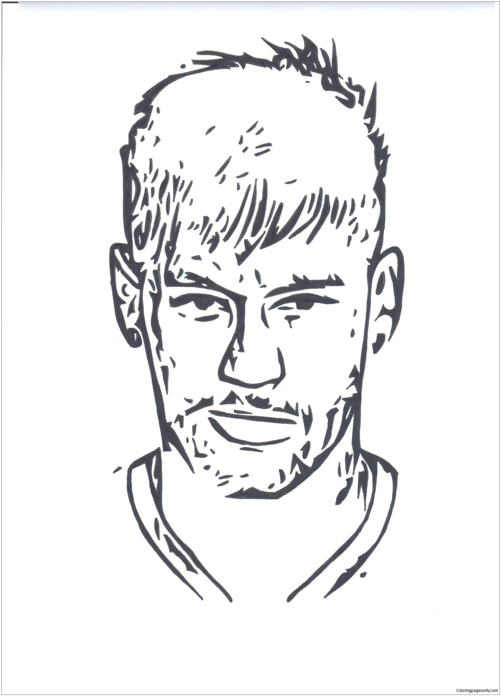 Neymar Coloring Pages