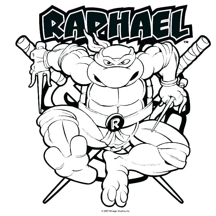 ninja turtle coloring pages free