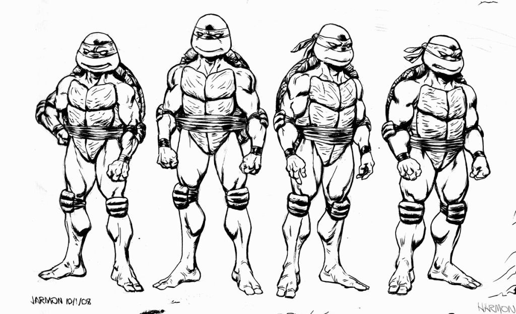ninja free coloring pages