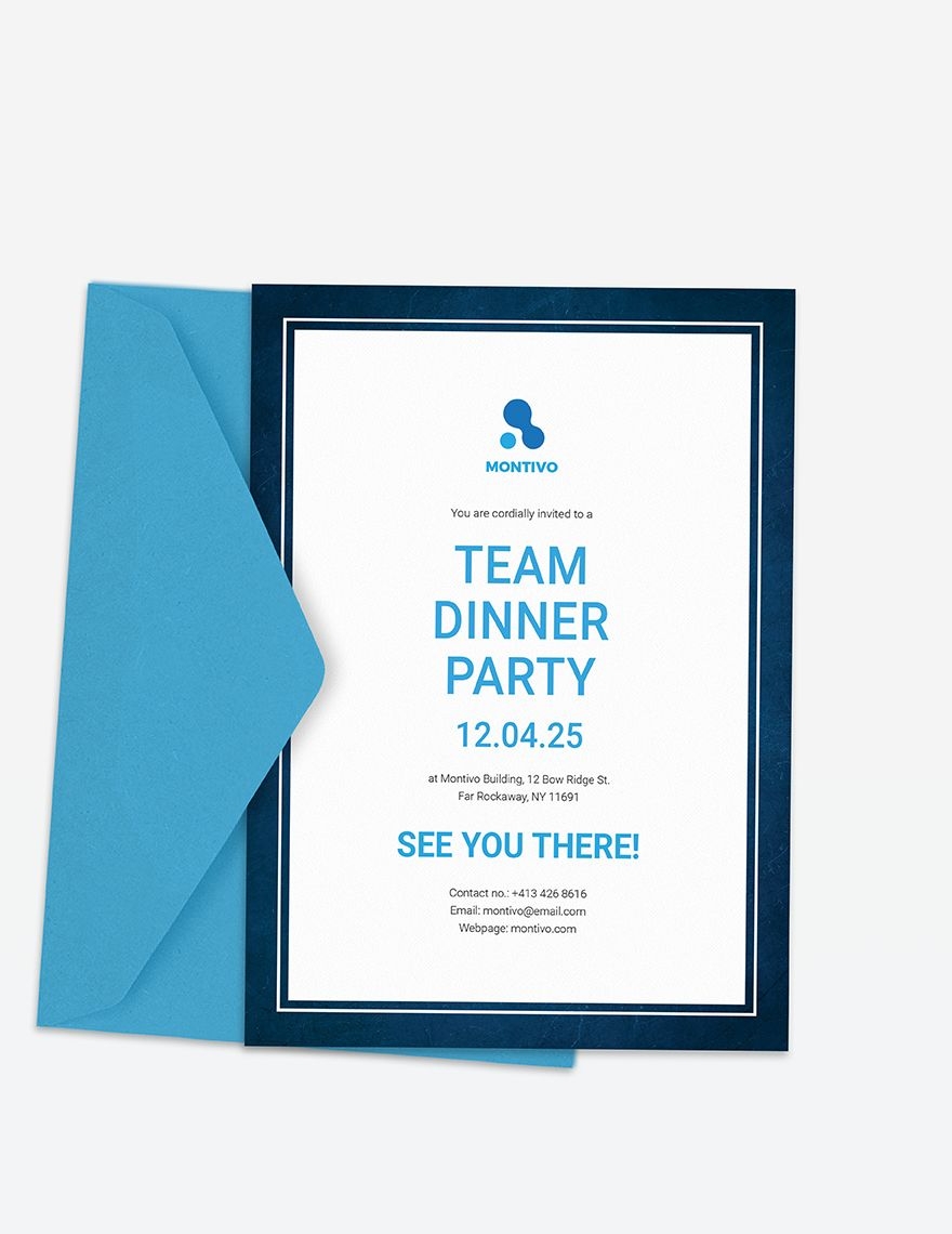 Official Dinner Invitation Card Template Google Docs Infoupdate