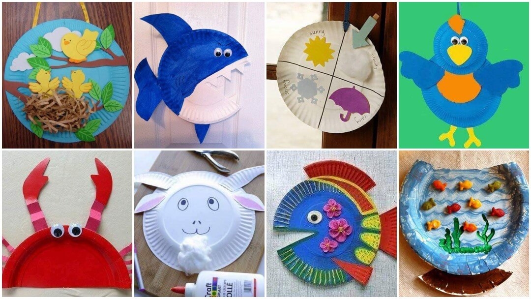 Paper Plate Animal Craft Ideas For Kids Kids Art Craft
