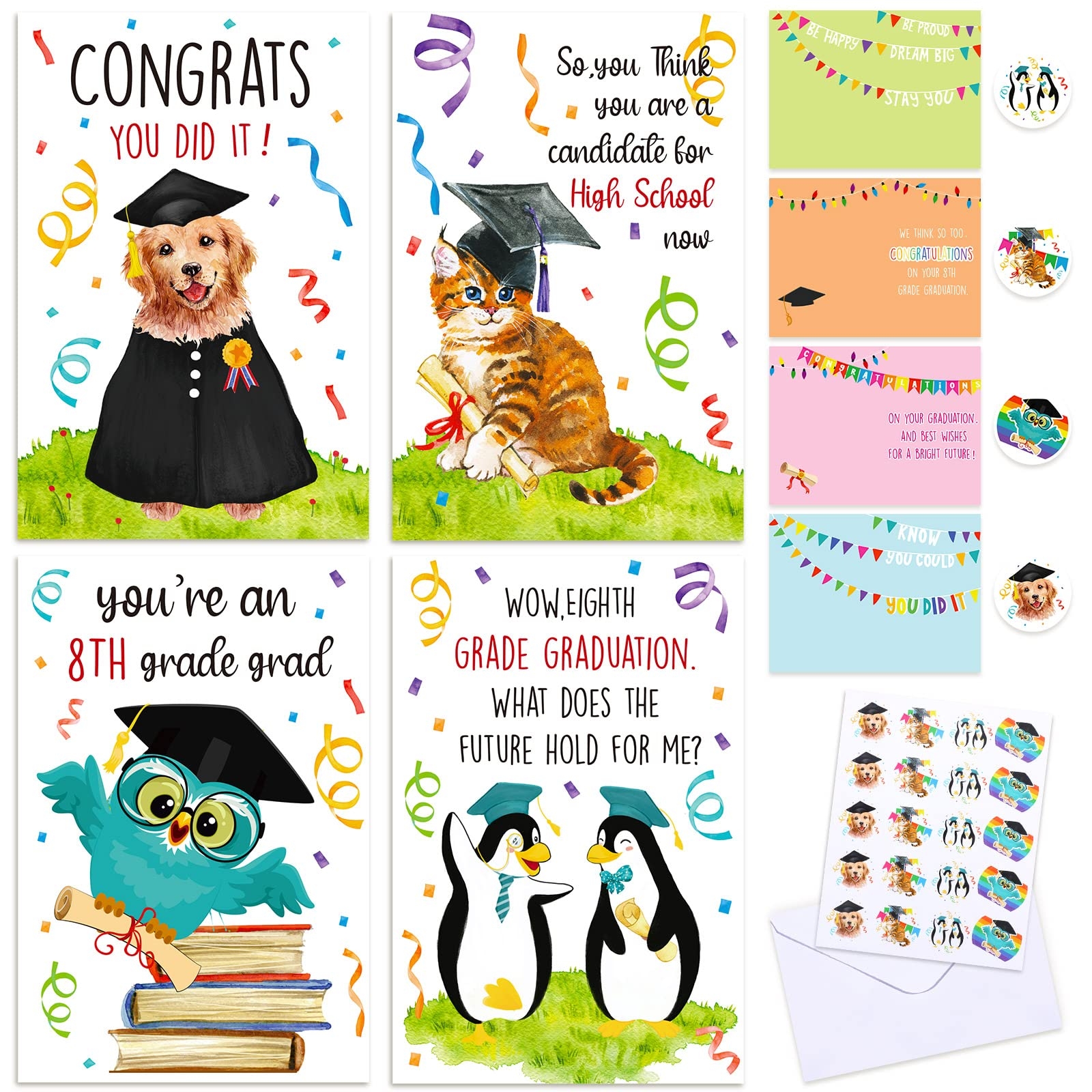 8th grade graduation cards printable
