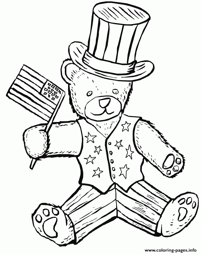 4th of july coloring pages free printable