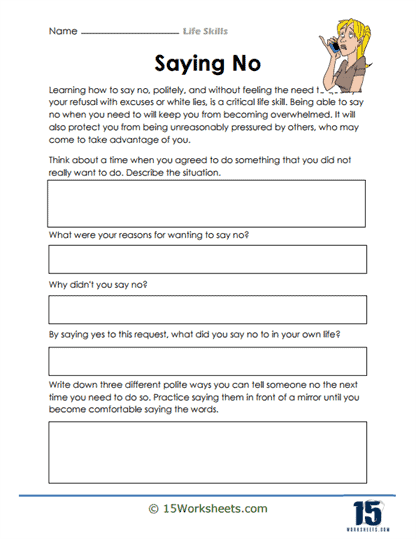 Personal Life Skills Printables Workbook For Students With Autism