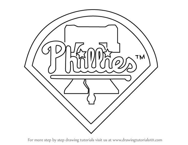 Phillies Coloring Pages In 2023 Baseball Coloring Pages Philadelphia