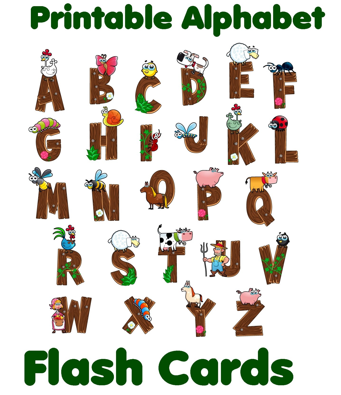 Phonetic Alphabet Flash Cards