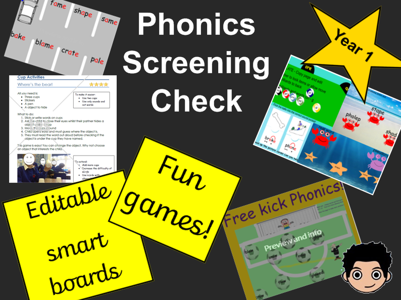 Phonics Games For Year 1 Phonics Screening Check Teaching Resources